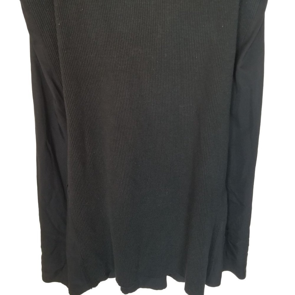 Standard James Perse Womens 4 Black Sleeveless Rib - Picture 3 of 9